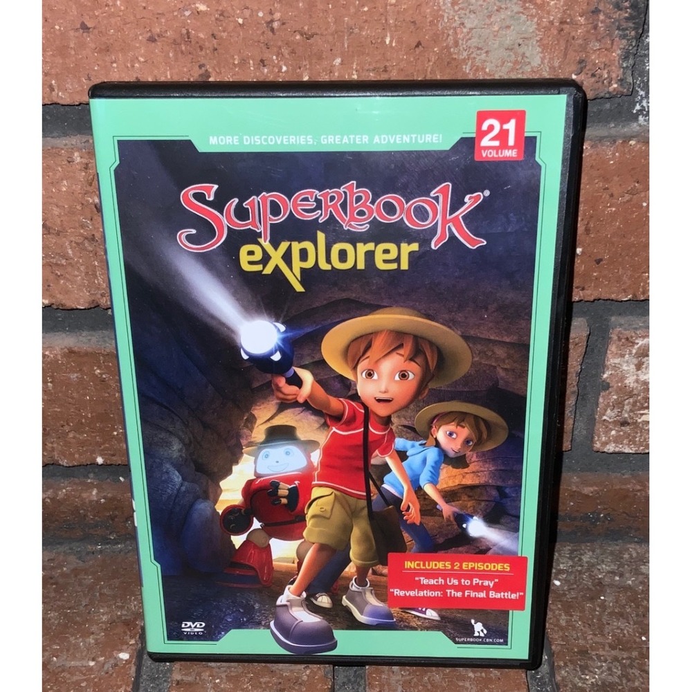 Superbook Explorer Vol. 21 DVD‎ Revelation CBN Movie